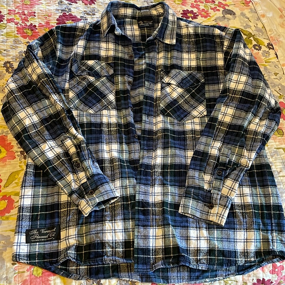 Men’s Vermont Flannel Company shirt. Size XL